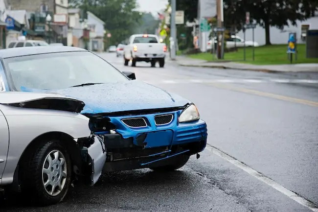 Car Accident Scene
