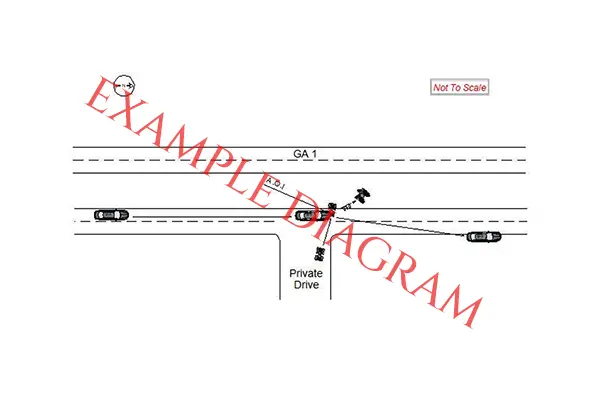 police report accident diagram