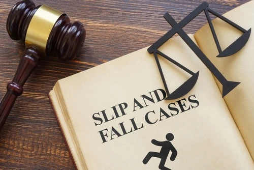 A book about slip and fall cases symbolizes Atlanta slip and fall lawyers.