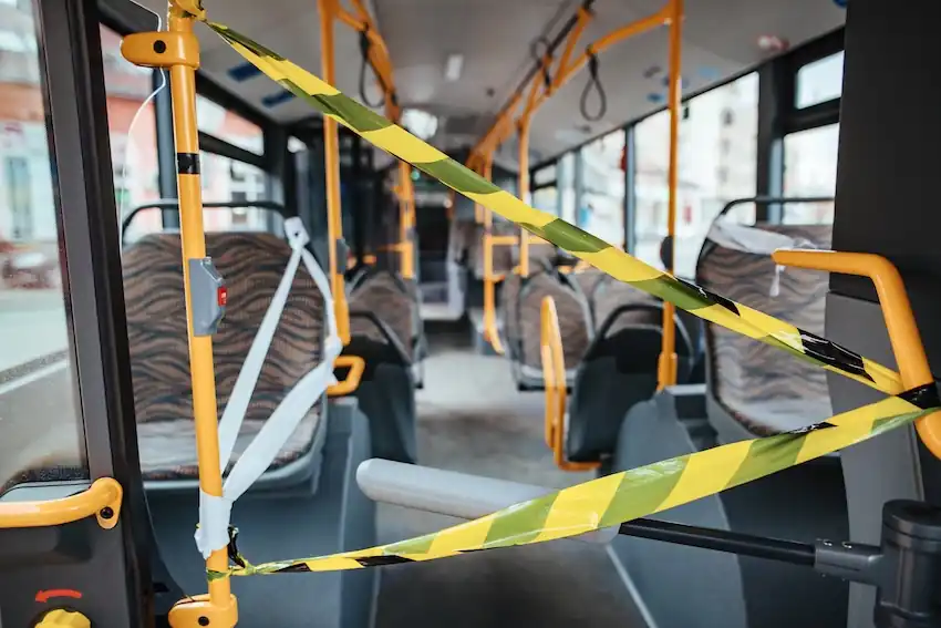 MARTA bus accident scene in Atlanta requiring legal representation Placement: near the "MARTA and Public Transit Accidents" section